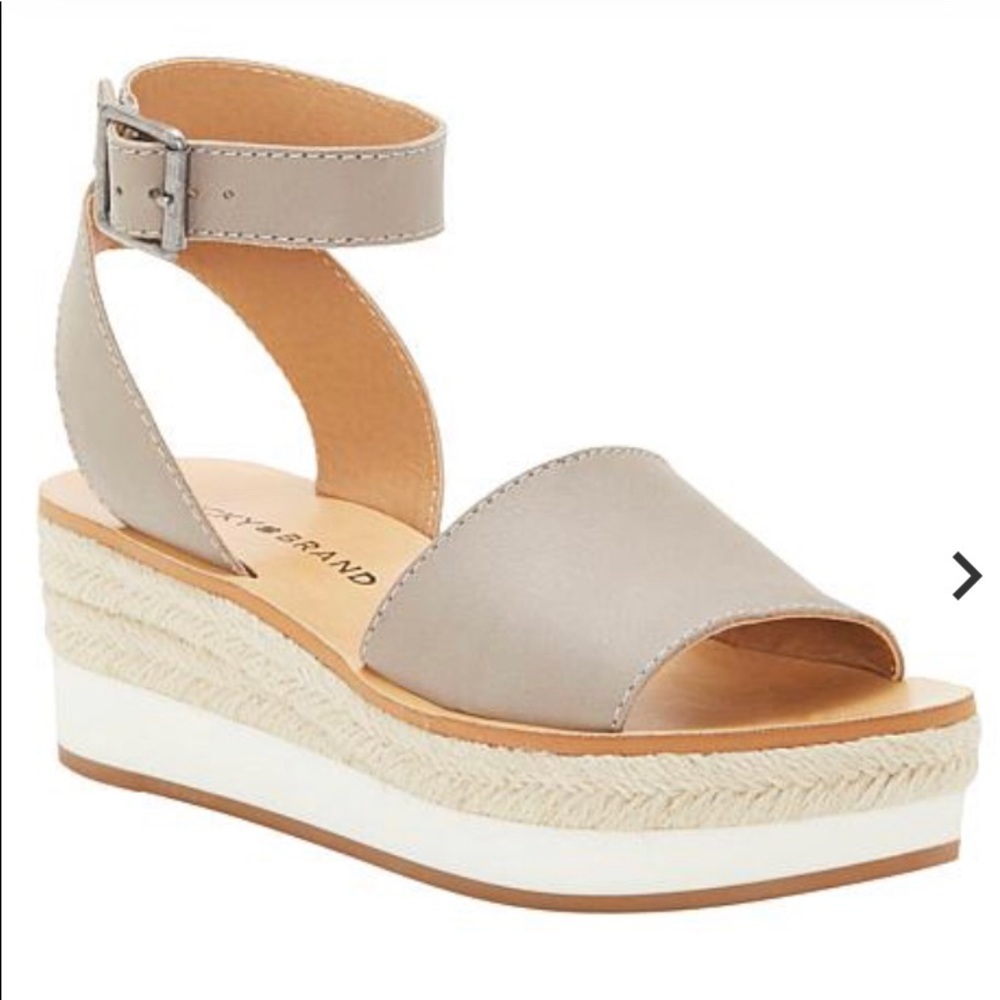 Lucky Brand Platform Sandals